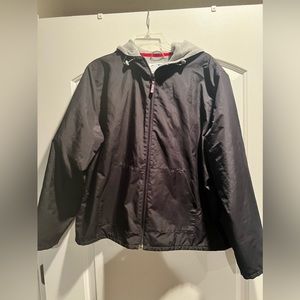 Rain Coat- Fleece lined with hood